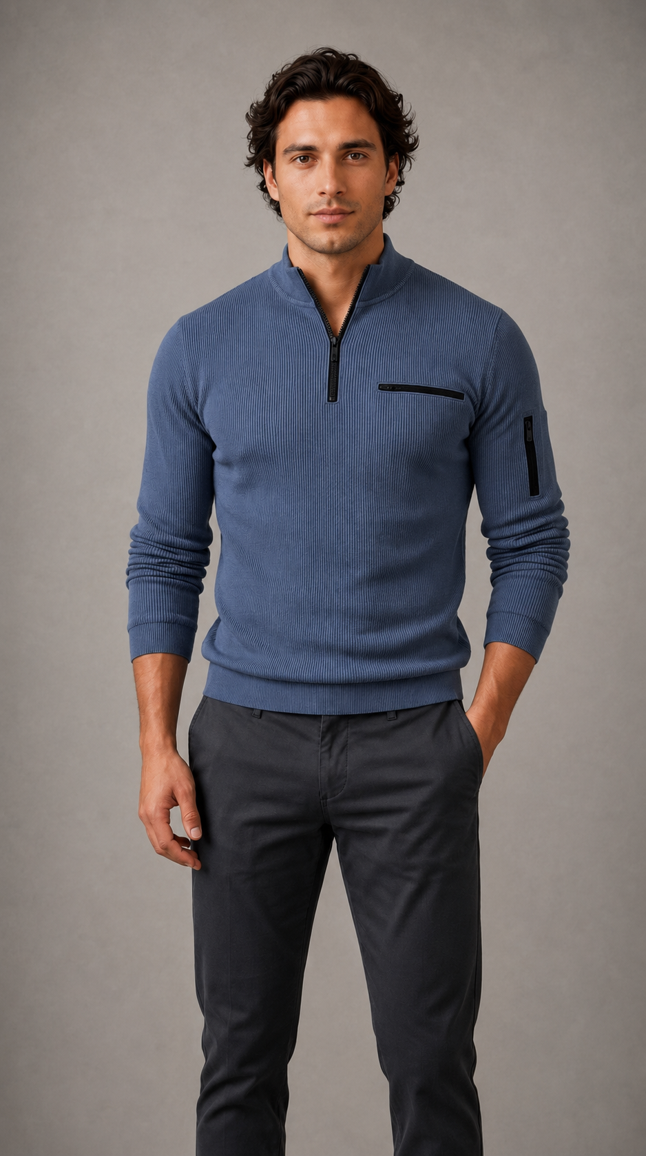 Retro Dark Blue