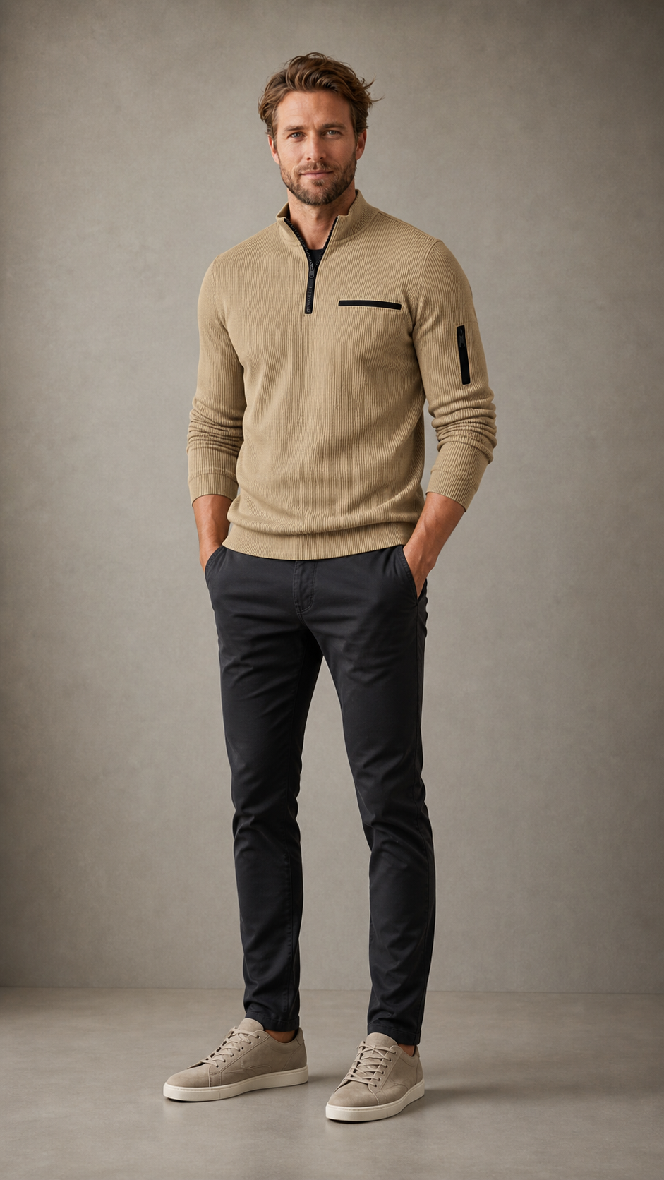Retro Deep Khaki