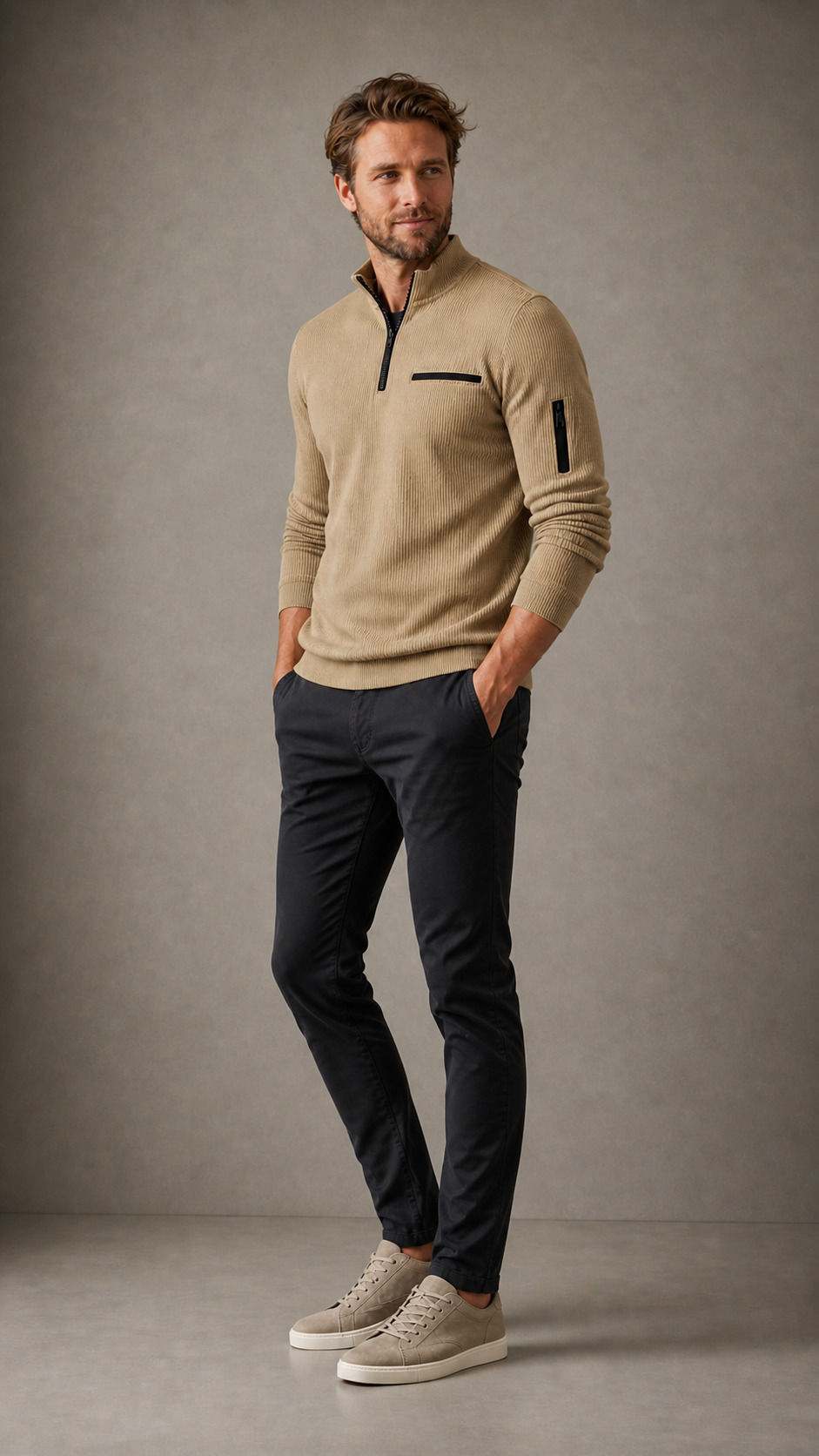 Retro Deep Khaki