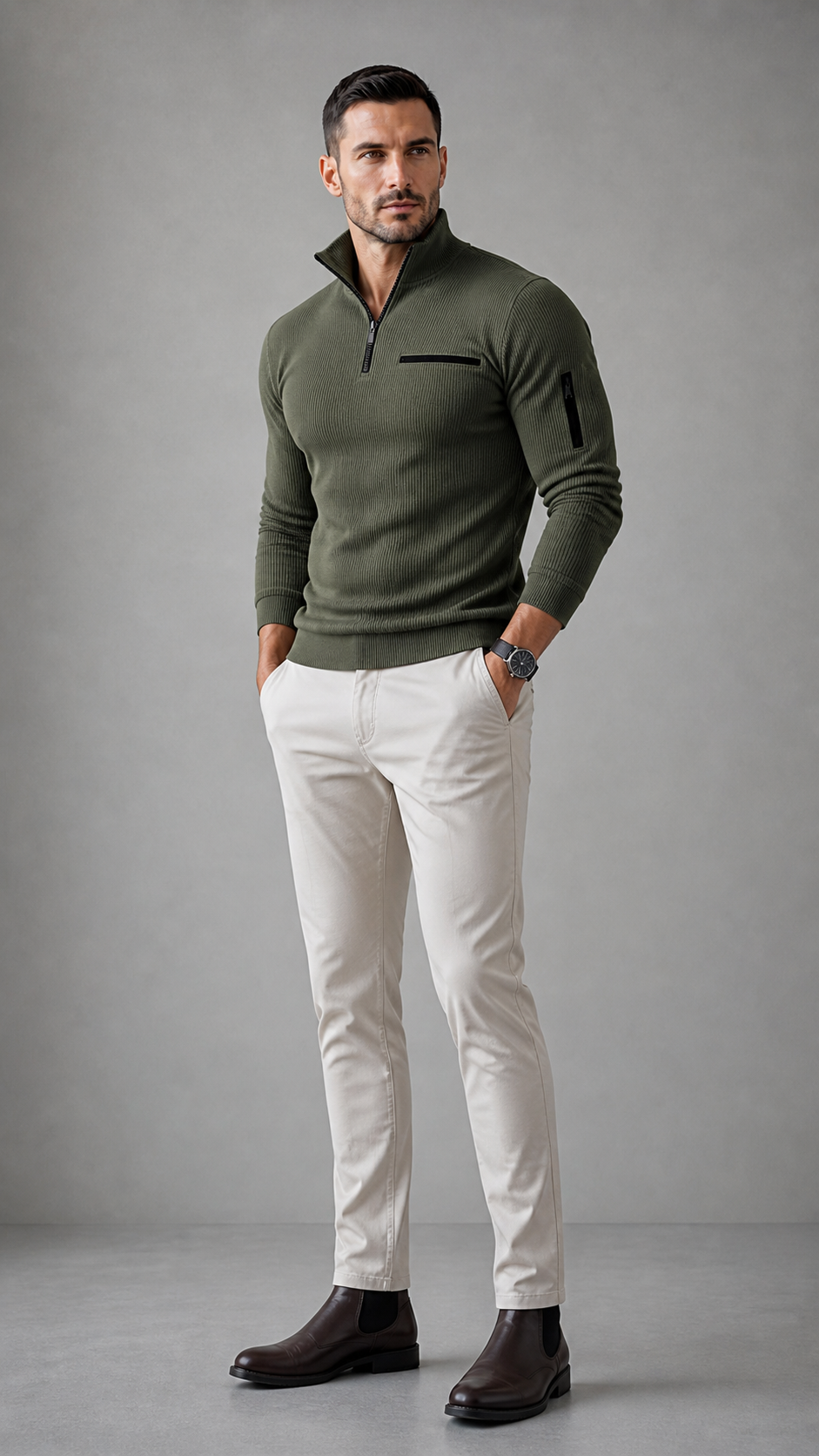 Retro Army Green